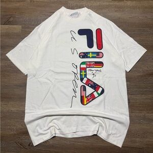 VTG ‘91‎ FILA T Shirt